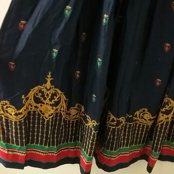 Vintage Chaus Petites Midi Skirt Office - Picture 2 of 3